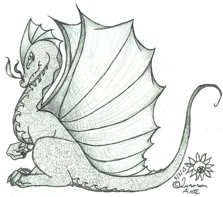 Manta Wingged Dragon by Catdragon66