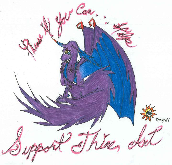 Support Thine Art (notice to all art viewers/comme by Catdragon66