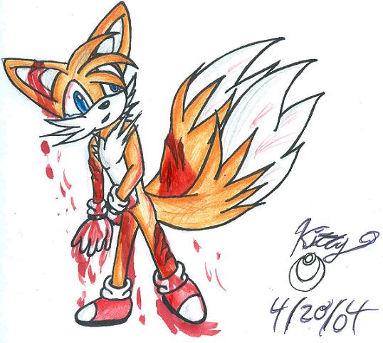 Hurt (Warning to Tails Fans ) by Catdragon66