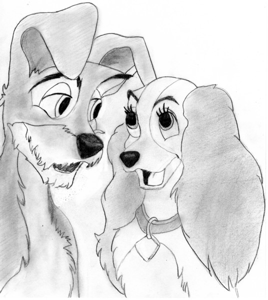 Lady and the Tramp by CateyD