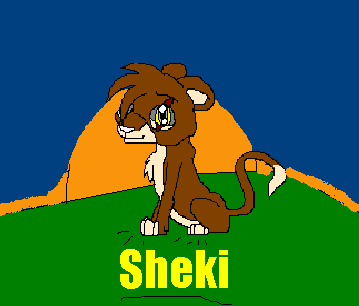 Sheki drawn on MS paint by Catgirlrocks