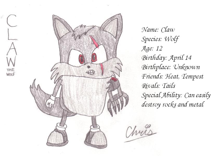 Claw the Wolf by Cclarke