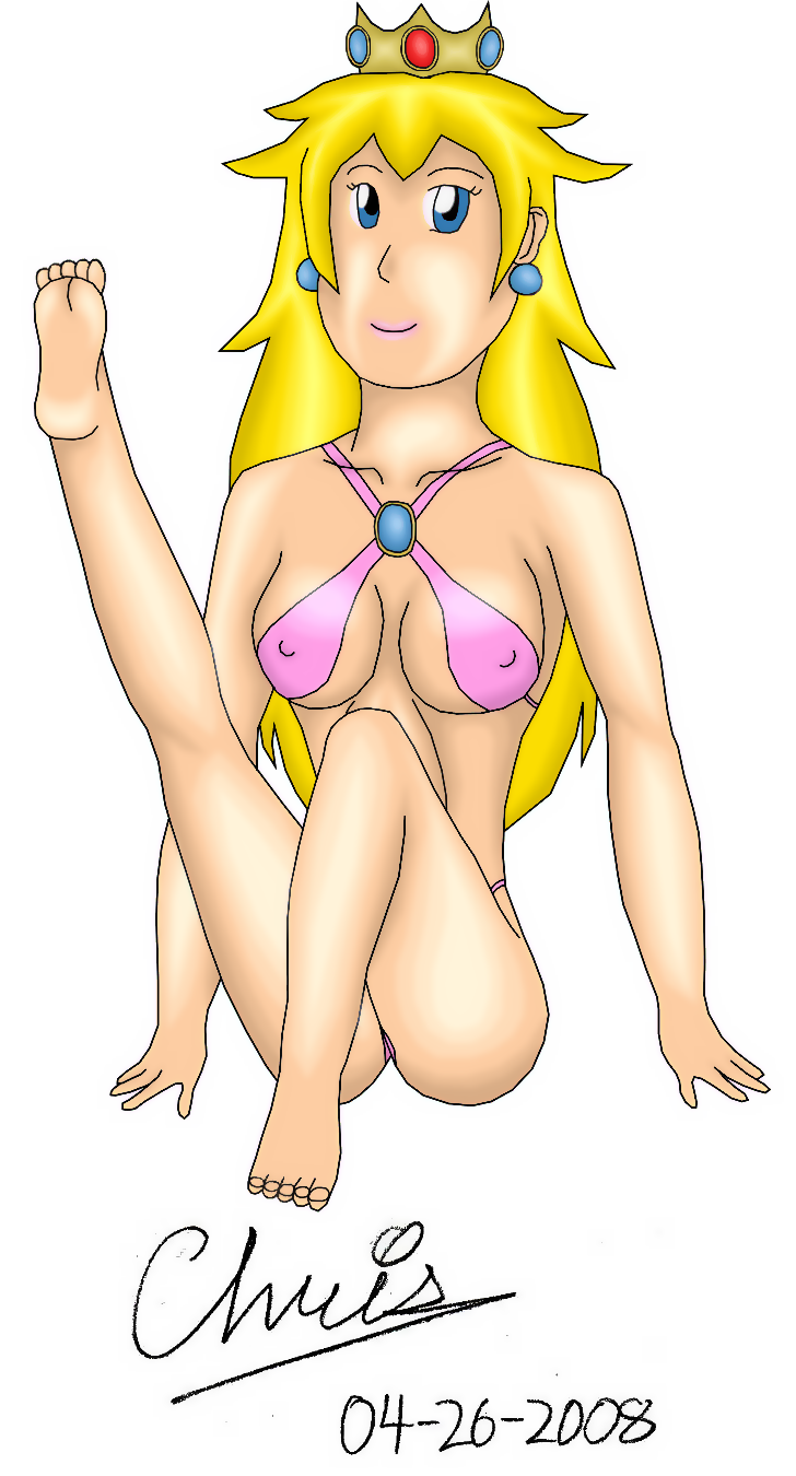 Check Out My Feet: Princess Peach by Cclarke