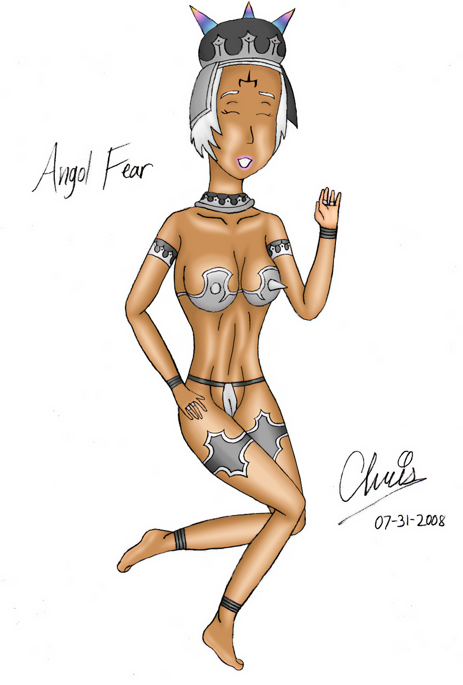 Angol Fear's day off by Cclarke