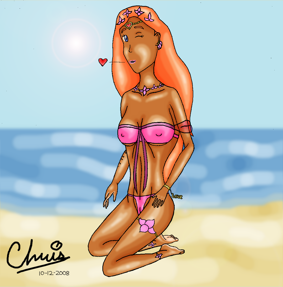 Beach Giselle by Cclarke
