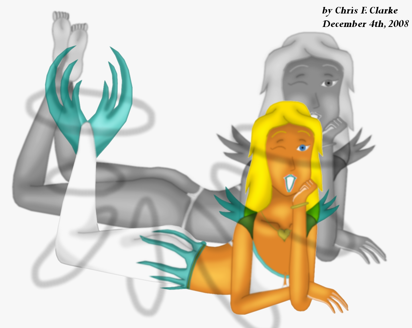 Mermaid Transformation: Odette by Cclarke