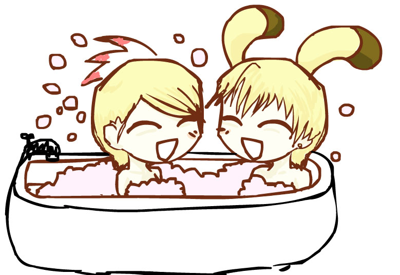 Bathtime!! by Cecoeluv