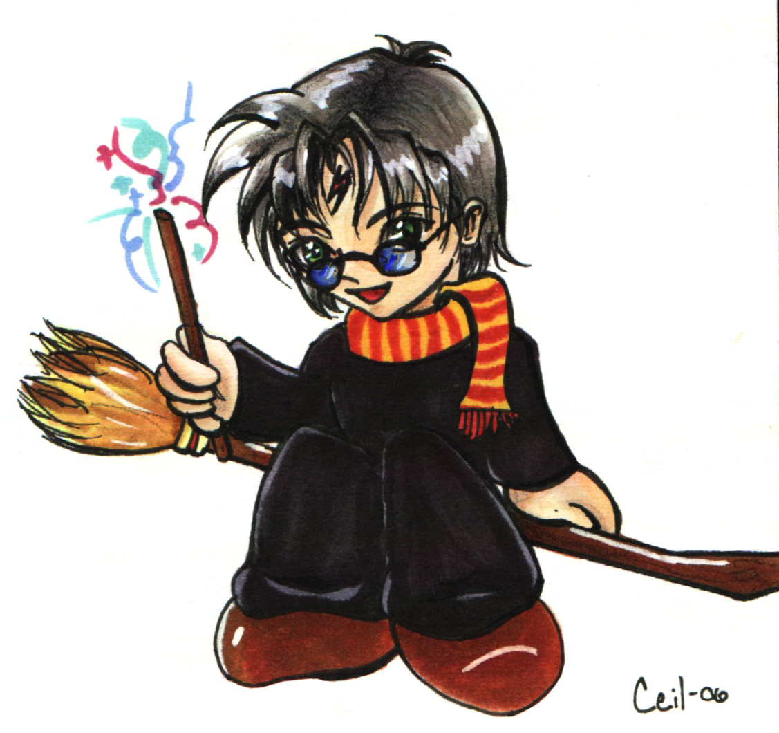 Harry chibi by Ceil