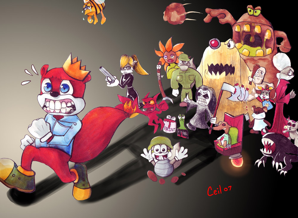 Conker's Bad Fur Day by Ceil