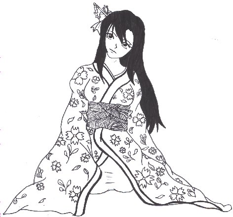 =Tifa in kimono= by Ceit