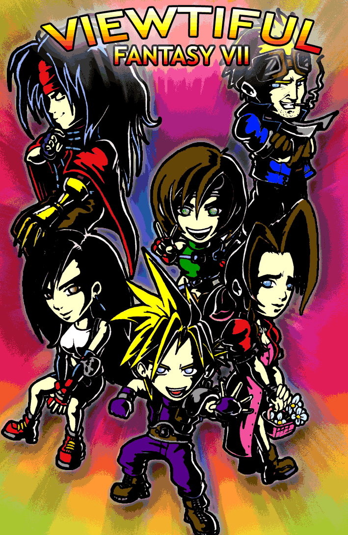 Viewtiful Fantasy VII by Cerberus_Lives