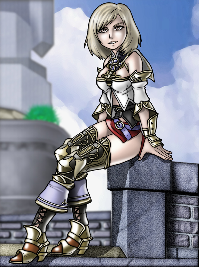Ashe at Mt. Bur-Omisace by Cerberus_Lives