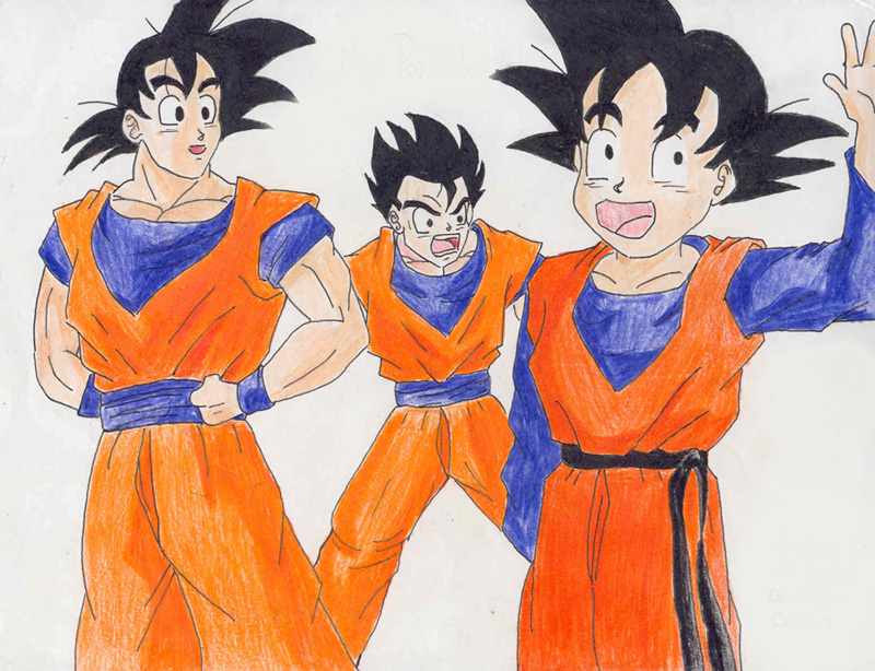 DBZ Son Family by ChangLong