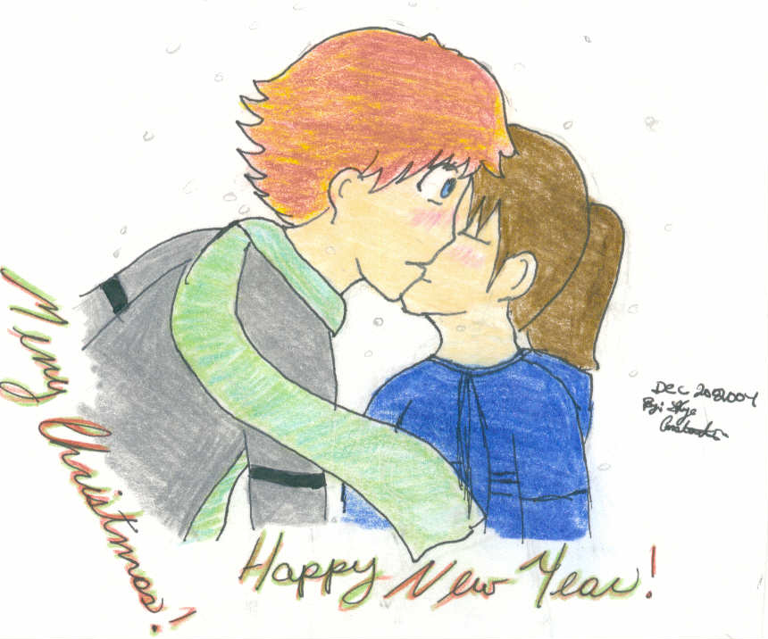 late..^^ "merry x-mas happy new year!" by Chanika