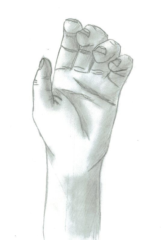 Realistic Hand by Chaos_Kitten
