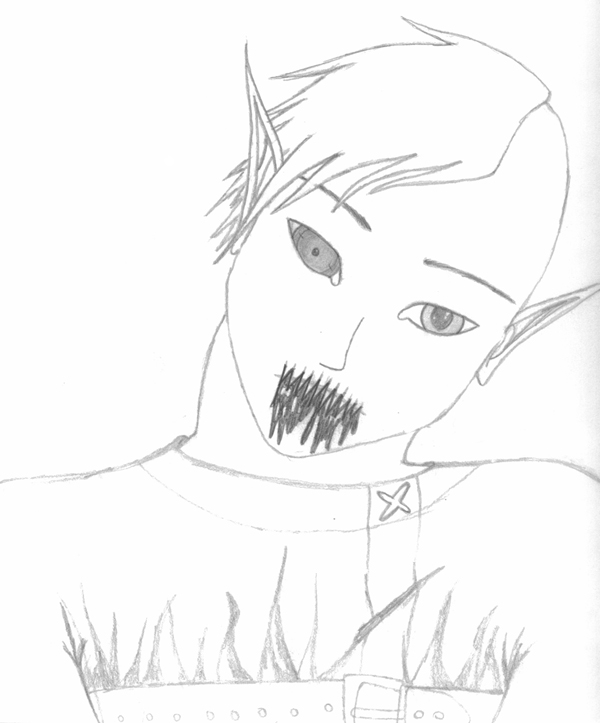 Creepy Guy: Creedon  (w00t stitched mouth ^_^) by Chaos_Kitten