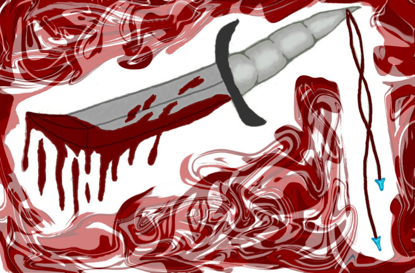 My Knife (New Background!! ^0^) by Chaos_Kitten