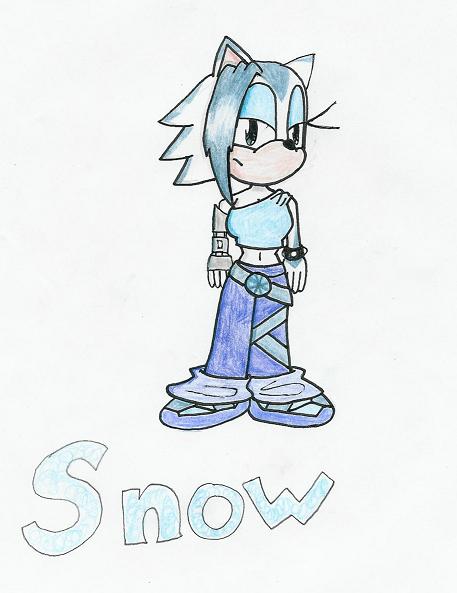 Snow the Hedgehog by Chaoskid