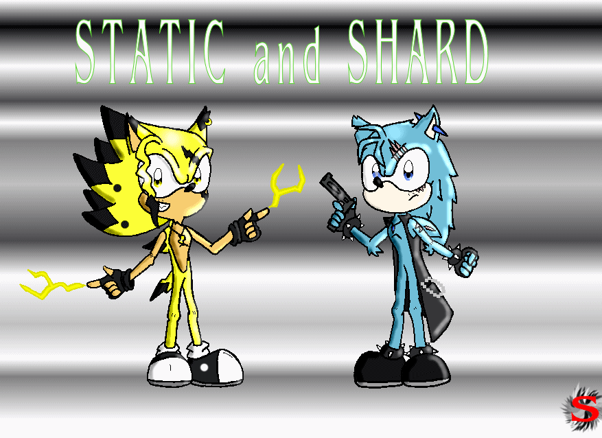 Static and Shard (speedy_sonic) by Chaoskid