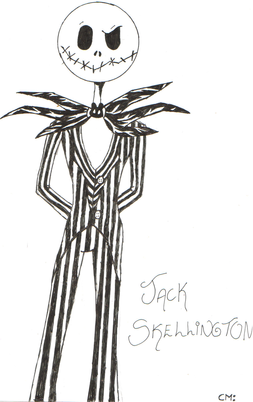 Jack skellington number twoooo by CharlSkellington00