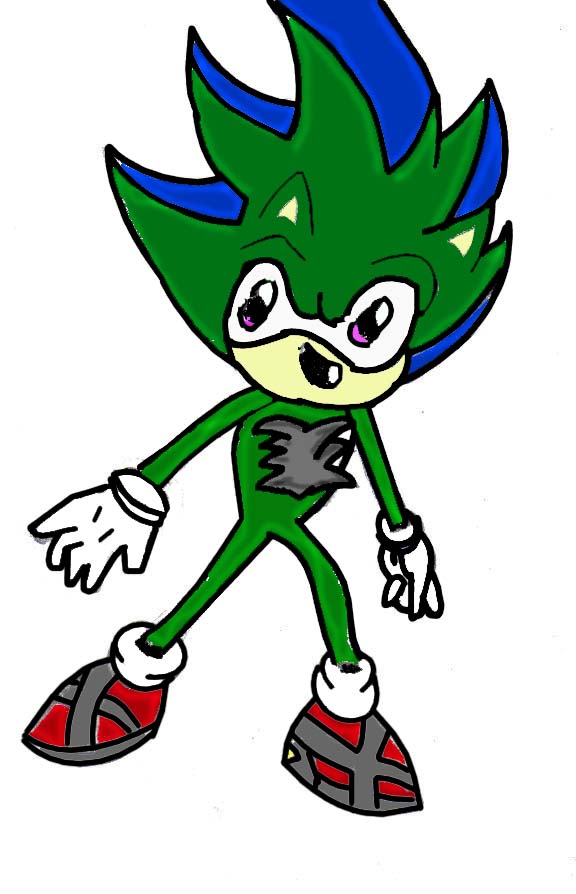 Scott the Hedgehog(Color) by Charmed_One_Scottie