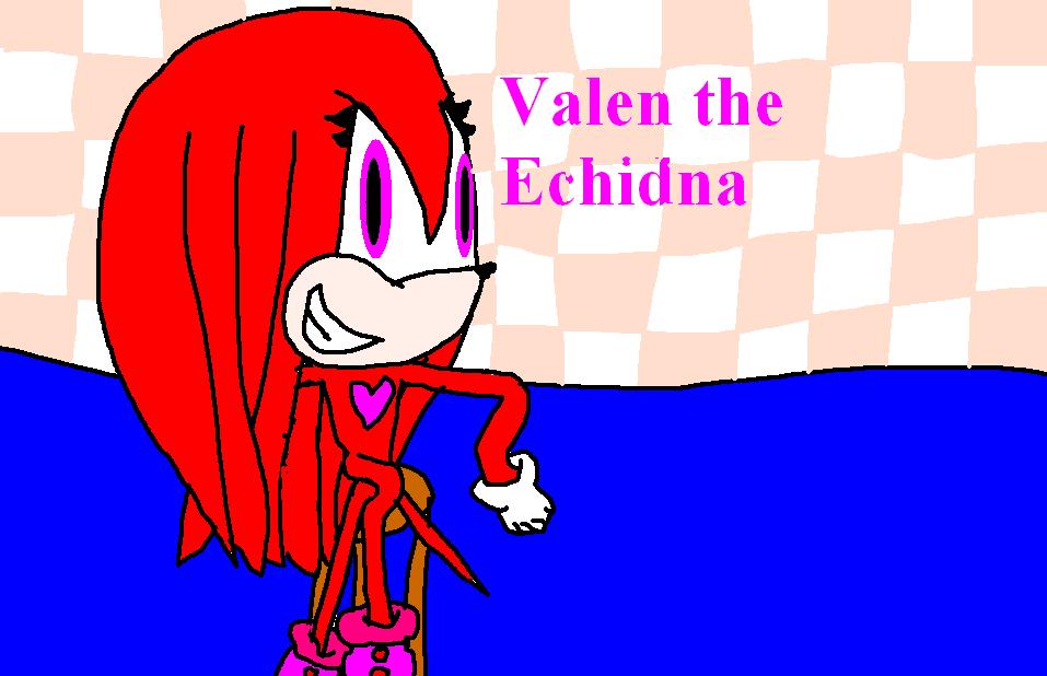 Valen the Echidna by CharmyB2