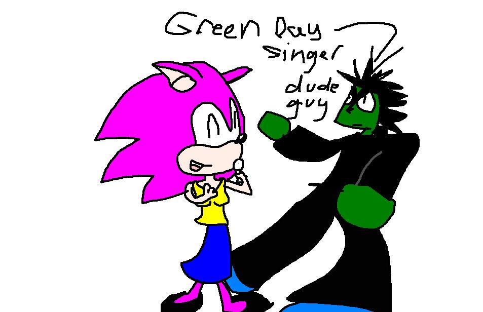 Violet and the Green Day Singer Dude Guy by CharmyB2