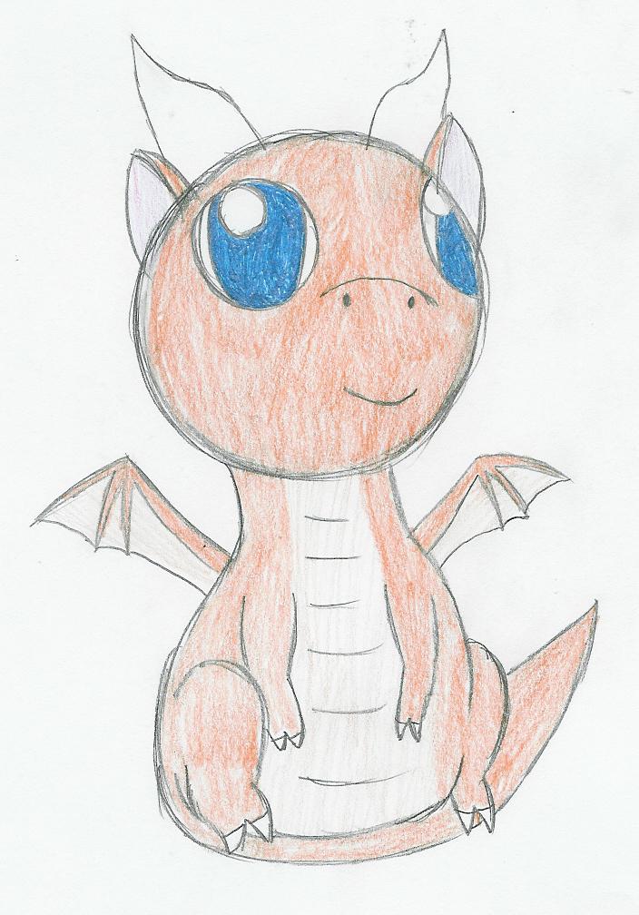 Another Baby Dragon by CharonTheSabercat