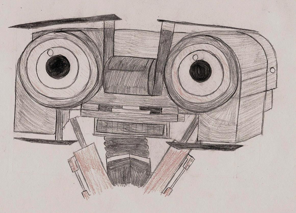Johnny 5 from Short Circuit by CharonTheSabercat