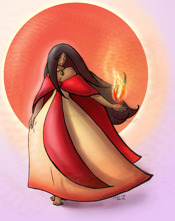 Original: The Lady of the Sun by CheetahSmith