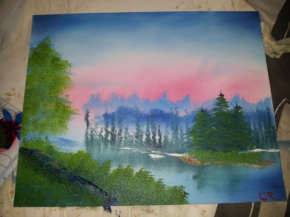 Landscape Oil Painting by Chelsea93roc