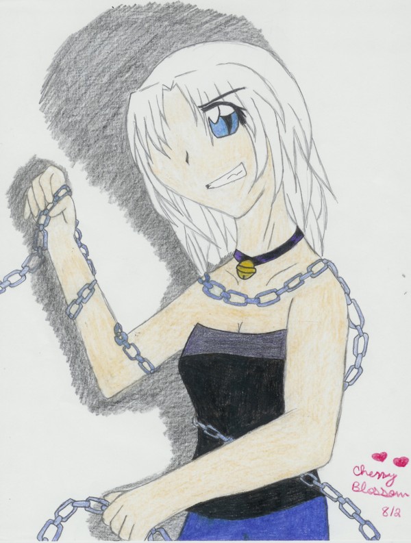 girl with chains by CherryBlossom