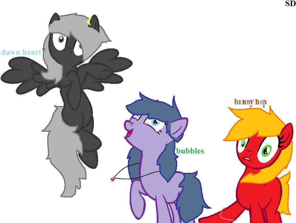 the 3 mares by CherryEye