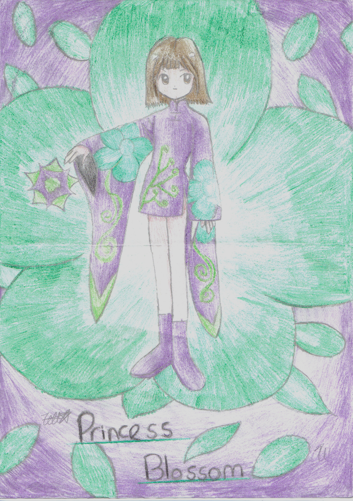 Hana as Princess Blossom by Cherryblossomfairy
