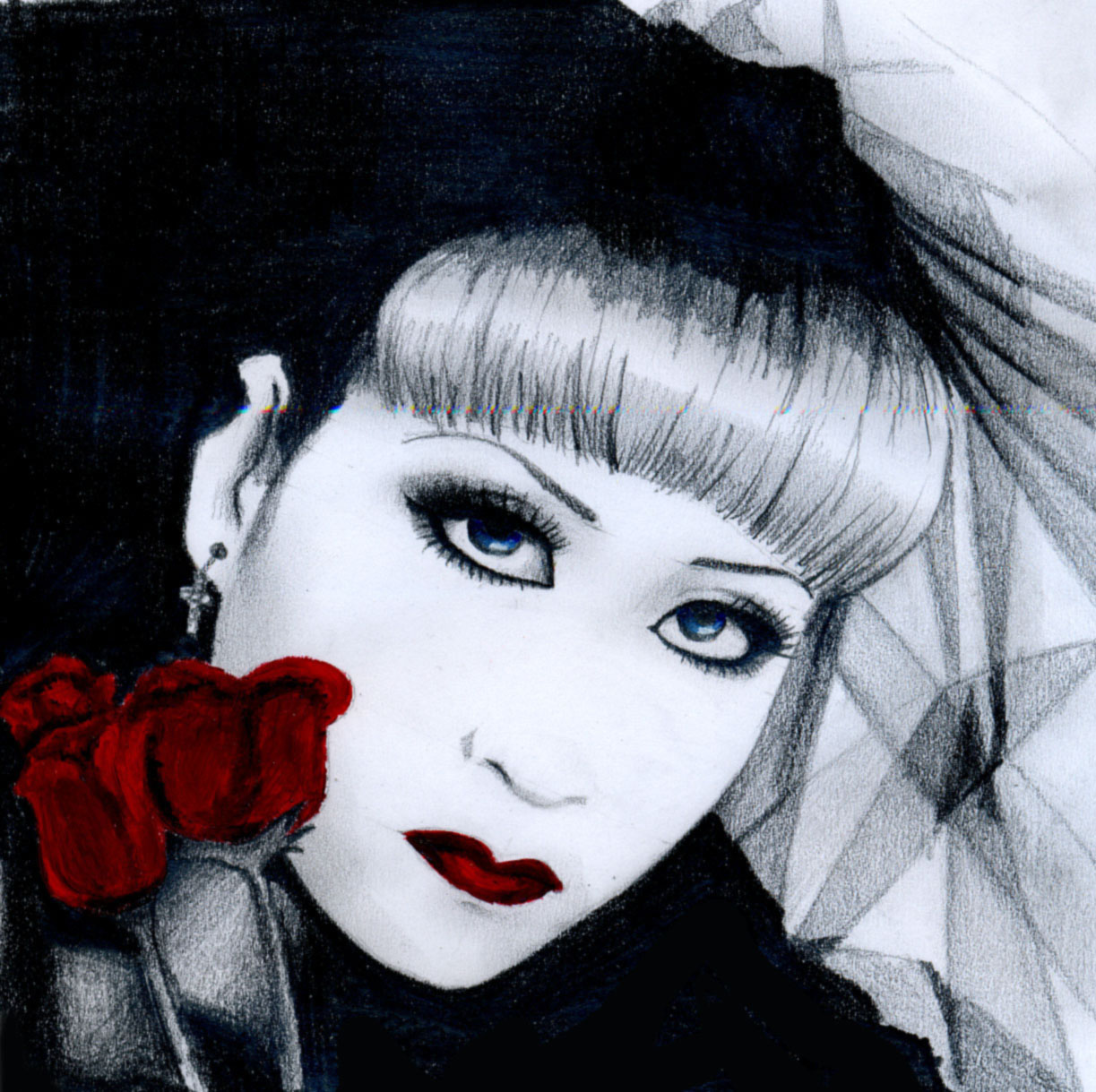 Red Roses Mana by Chesirecat