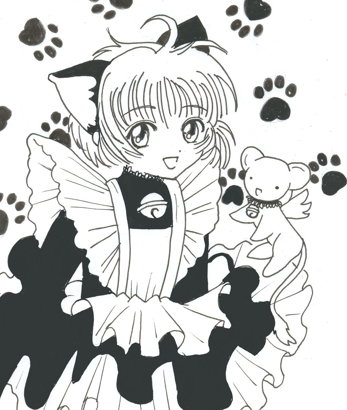 Kitty Sakura by Chesirecat