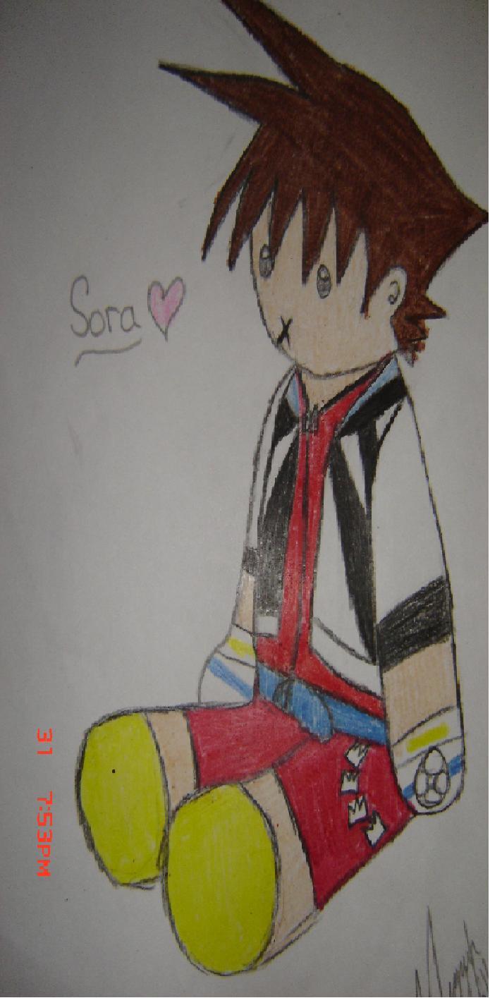Adorable Sora Plushie! by Chibi-Meg