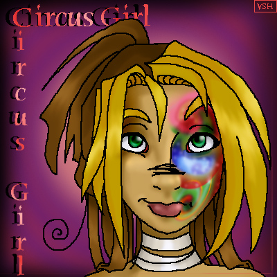 Circus Girl (headshot) by Chibi-Robin