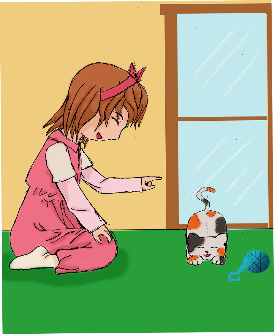 OMG a kitty by Chibi-chan