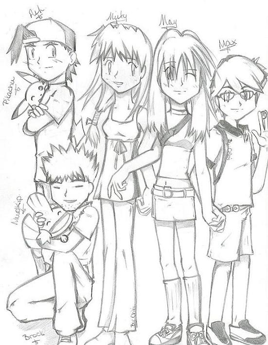 The Poke-Group (Four Years Later) by Chibi