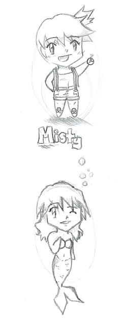 Misty Chibi's! by Chibi