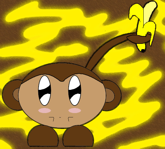 Monkey Chibi by ChibiChocolate