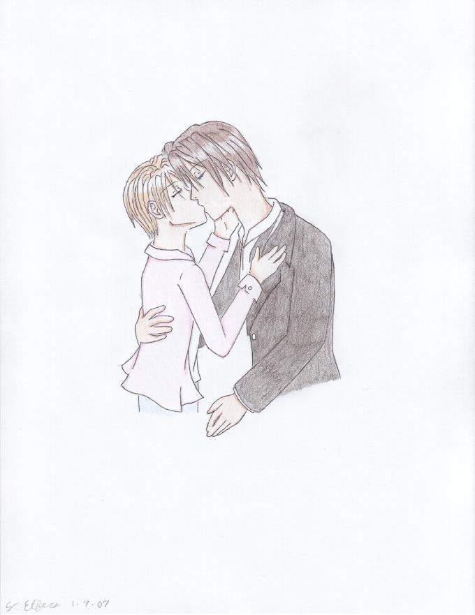 Tsuzuki and Hisoka-colored by ChibiGirl1370