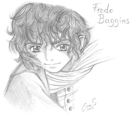Frodo Sketch by ChibiHobbit