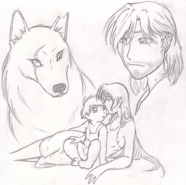 A Family of Wolves by ChibiJaime