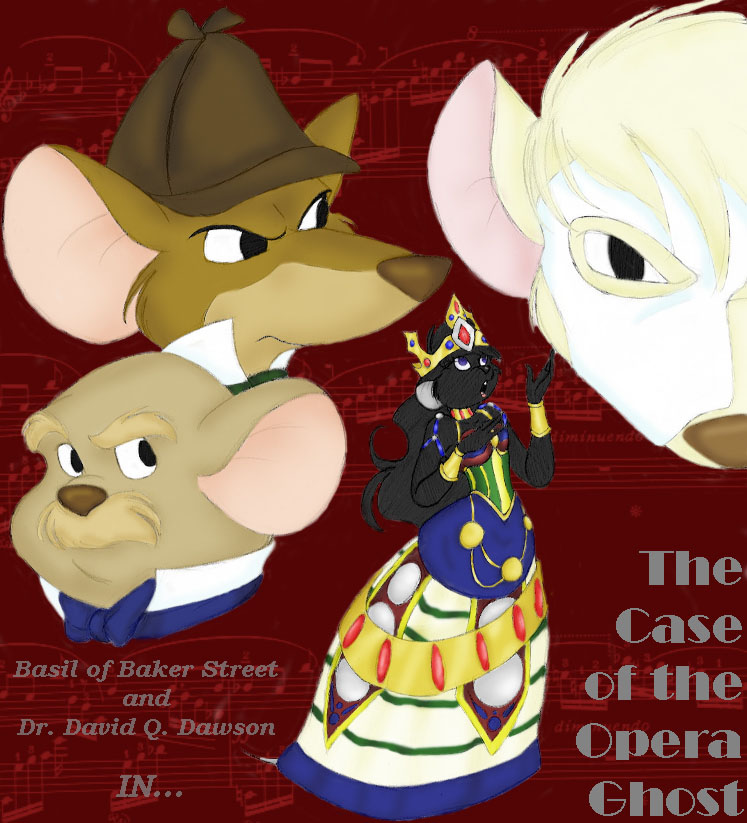 Great Mouse Detective - Case of the Opera Ghost by ChibiJaime