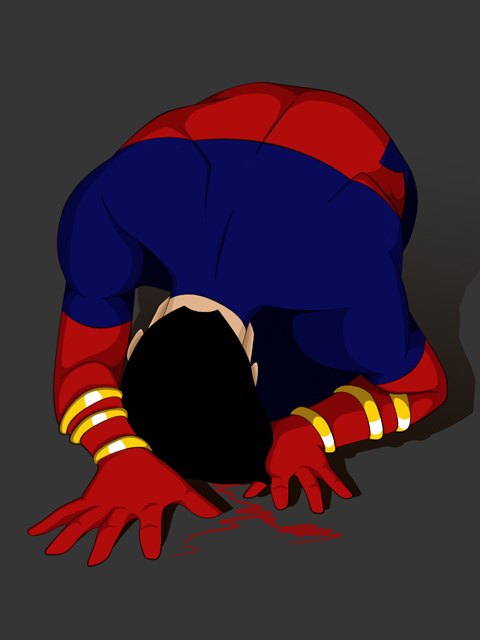 The Fall of Superboy by ChibiJaime