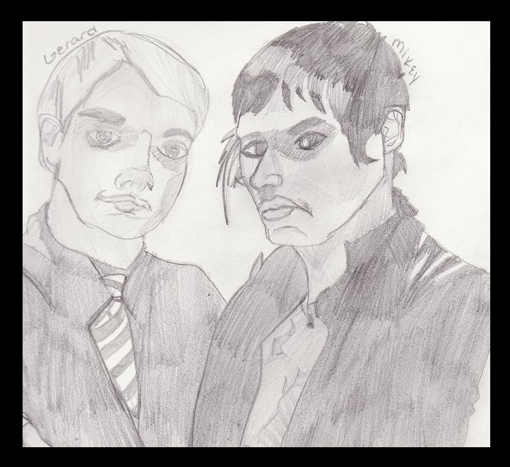 Gerard and Mikey! by ChibiLee