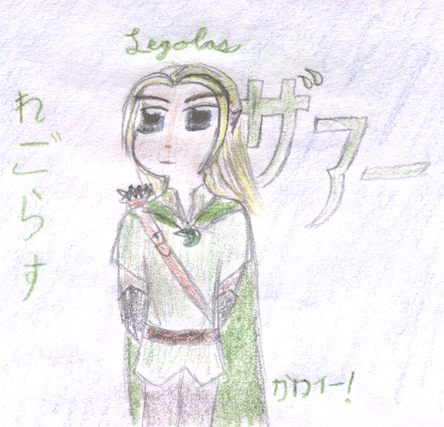 Chibi Legolas, Elven Prince of Kawaiiness by ChibiOtaku