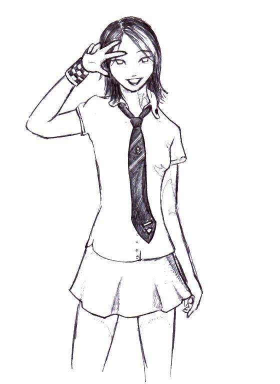 School_Girl by ChibiRaine